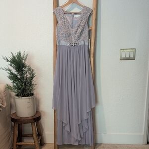 Eliza J Lavender High Low Dress